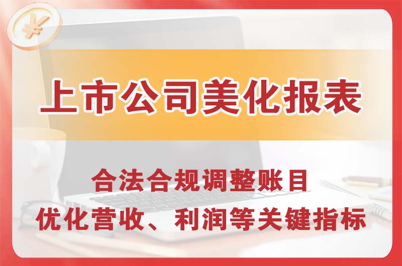 阳山上市公司美化报表